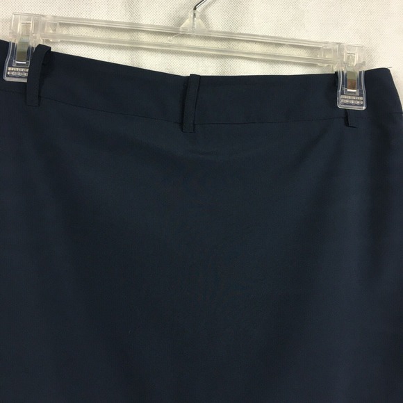 Anchors & Dove Skorts Womens Sz 2 Navy Blue Stretch Wrap Tiered Skirt - Picture 4 of 10